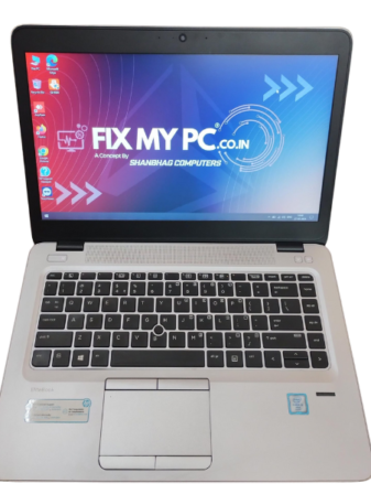 HP EliteBook (i5-6th8GB500GB SSD14″Silver1Year) Fix my pc shanbha